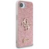 Etui Guess Fixed Glitter Big 4G do       iPhone 16e / 17e różowy na NearMe.pl