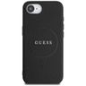 Etui Guess Grained Ring MagSafe do       iPhone 16e / 17e czarny na NearMe.pl