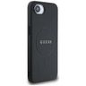 Etui Guess Grained Ring MagSafe do       iPhone 16e / 17e czarny na NearMe.pl