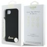 Etui Guess Silicone Script Metal Logo    MagSafe do iPhone 16e / 17e czarny na NearMe.pl