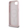 Etui Guess Silicone Script Metal Logo    MagSafe do iPhone 16e / 17e różowy na NearMe.pl