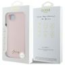 Etui Guess Silicone Script Metal Logo    MagSafe do iPhone 16e / 17e różowy na NearMe.pl