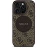Etui Guess 4G Circle Classic Logo        MagSafe do iPhone 16 Pro Max brązowy na NearMe.pl