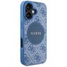 Etui Guess 4G Circle Classic Logo        MagSafe do iPhone 16 niebieski na NearMe.pl