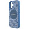 Etui Guess 4G Circle Classic Logo        MagSafe do iPhone 16 niebieski na NearMe.pl