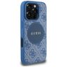 Etui Guess 4G Circle Classic Logo        MagSafe do iPhone 16 Pro niebieski na NearMe.pl