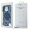 Etui Guess 4G Circle Classic Logo        MagSafe do iPhone 16 Pro niebieski na NearMe.pl