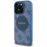 Etui Guess 4G Circle Classic Logo        MagSafe do iPhone 16 Pro Max niebieski na NearMe.pl