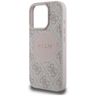 Etui Guess 4G Circle Classic Logo        MagSafe do iPhone 16 Pro różowy na NearMe.pl