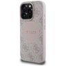 Etui Guess 4G Circle Classic Logo        MagSafe do iPhone 16 Pro różowy na NearMe.pl