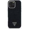 Etui Guess Denim Triangle Logo MagSafe   do iPhone 16 Pro czarny na NearMe.pl