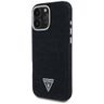 Etui Guess Denim Triangle Logo MagSafe   do iPhone 16 Pro Max czarny na NearMe.pl