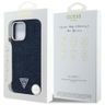 Etui Guess Denim Triangle Logo MagSafe   do iPhone 16 Pro Max niebieski na NearMe.pl