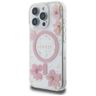 Etui Guess Resin Flowers MagSafe do iPhone 16 Pro Max różowy na NearMe.pl