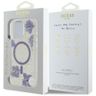 Etui Guess Resin Flowers MagSafe do      iPhone 16 Pro Max fioletowy na NearMe.pl