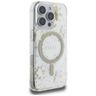 Etui Guess Resin Flowers Glitter MagSafe do iPhone 16 Pro Max beżowy na NearMe.pl