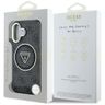 Etui Guess IML Metal Glitter 4G Circle   Triangle MagSafe do iPhone 16 czarny na NearMe.pl