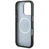 Etui Guess IML Metal Glitter 4G Circle   Triangle MagSafe do iPhone 16 Pro Max czarny na NearMe.pl