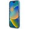 Etui Guess IML Metal Glitter 4G Circle   Triangle MagSafe do iPhone 16 Pro niebieski na NearMe.pl