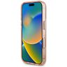 Etui Guess IML Metal Glitter 4G Circle   Triangle MagSafe do iPhone 16 różowy na NearMe.pl