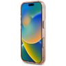 Etui Guess IML Metal Glitter 4G Circle   Triangle MagSafe do iPhone 16 Pro Max różowy na NearMe.pl