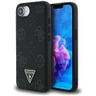 Etui Guess Grained Hot Stamp Peony       Triangle Logo MagSafe do iPhone 16e / 17e czarny na NearMe.pl