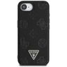 Etui Guess Grained Hot Stamp Peony       Triangle Logo MagSafe do iPhone 16e / 17e czarny na NearMe.pl