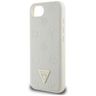 Etui Guess Grained Hot Stamp Peony       Triangle Logo MagSafe do iPhone 16e / 17e beżowy na NearMe.pl