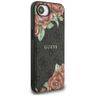 Etui Guess 4G Flowers Print MagSafe do   iPhone 16e / 17e czarny na NearMe.pl