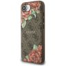 Etui Guess 4G Flowers Print MagSafe do   iPhone 16e / 17e brązowy na NearMe.pl