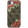 Etui Guess 4G Flowers Print MagSafe do   iPhone 16e / 17e brązowy na NearMe.pl