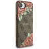 Etui Guess 4G Flowers Print MagSafe do   iPhone 16e / 17e brązowy na NearMe.pl