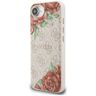 Etui Guess 4G Flowers Print MagSafe do   iPhone 16e / 17e różowy na NearMe.pl