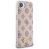 Etui Guess Peony Script Logo MagSafe do  iPhone 16e / 17e brązowy na NearMe.pl