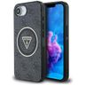 Etui Guess IML Metal Glitter 4G Circle   Triangle MagSafe do iPhone 16e / 17e czarny na NearMe.pl