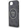 Etui Guess IML Metal Glitter 4G Circle   Triangle MagSafe do iPhone 16e / 17e czarny na NearMe.pl