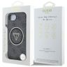 Etui Guess IML Metal Glitter 4G Circle   Triangle MagSafe do iPhone 16e / 17e czarny na NearMe.pl