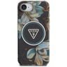 Etui Guess IML Metal Glitter Flowers     Triangle MagSafe do iPhone 16e / 17e czarny na NearMe.pl