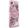 Etui Guess IML Flowers MagSafe do iPhone 16e / 17e różowy na NearMe.pl