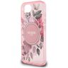 Etui Guess IML Flowers MagSafe do iPhone 16e / 17e różowy na NearMe.pl