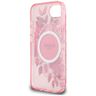 Etui Guess IML Flowers MagSafe do iPhone 16e / 17e różowy na NearMe.pl