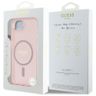 Etui Guess IML Glitter Circle MagSafe do iPhone 16e / 17e różowy na NearMe.pl