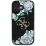 Etui Guess Grained Roses Big 4G logo do  iPhone 16 czarny na NearMe.pl