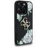 Etui Guess Grained Roses Big 4G logo do  iPhone 16 Pro czarny na NearMe.pl