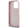 Etui Guess Grained Roses Big 4G logo do  iPhone 16 Pro różowy na NearMe.pl