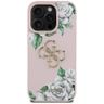 Etui Guess Grained Roses Big 4G logo do  iPhone 16 Pro Max różowy na NearMe.pl