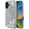 Etui Guess Grained Roses Big 4G logo do  iPhone 16 fioletowy na NearMe.pl