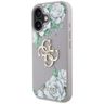 Etui Guess Grained Roses Big 4G logo do  iPhone 16 fioletowy na NearMe.pl