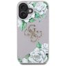 Etui Guess Grained Roses Big 4G logo do  iPhone 16 fioletowy na NearMe.pl