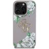 Etui Guess Grained Roses Big 4G logo do  iPhone 16 Pro fioletowy na NearMe.pl